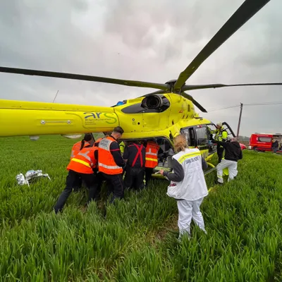Aire-sur-la-Lys : une femme héliportée en urgence au CHR de Lille 