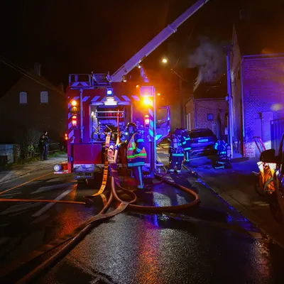 Azincourt : important incendie dans un bâtiment de négoce, sept...