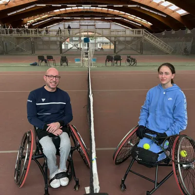 Une future star du paratennis au tournoi de Dunkerque
