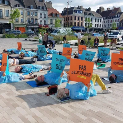Saint-Omer : un rassemblement pour dénoncer le projet de loi sur la...