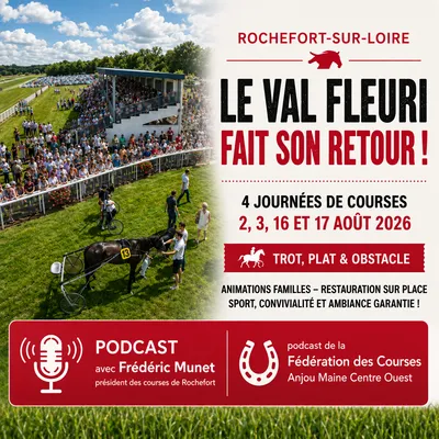 Podcast : L’hippodrome de Rochefort-sur-Loire prêt à retrouver son...