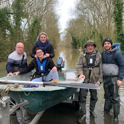 Aux Ponts-de-Cé. « C'est pas génial ? Il y en a qui voudraient...