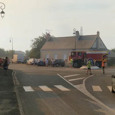 Près de Thorigné d'Anjou. Le feu progresse : 283 hectares ont...