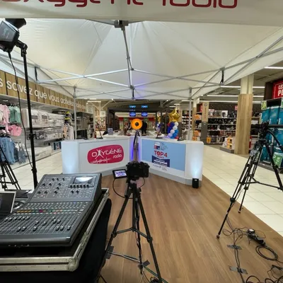 Oxygène Radio en direct du Leclerc de Segré aujourd’hui 