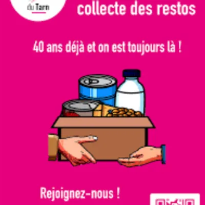 Grande Collecte Nationale des Restos du Cœur dans le Tarn !