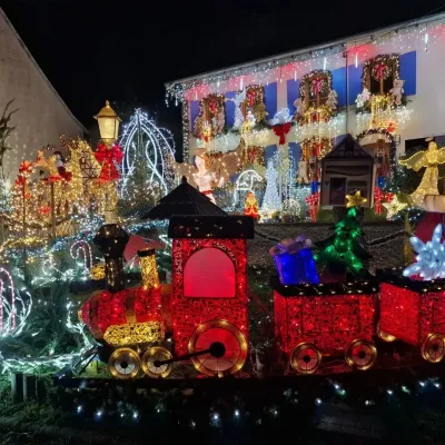 Les maisons illuminées pour Noël en Alsace