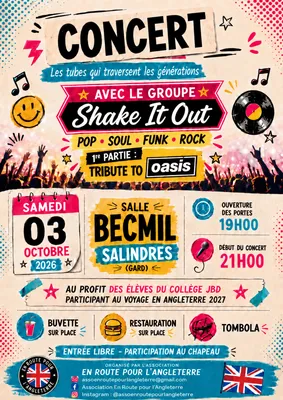 CONCERT – Pop • Soul • Funk • Rock