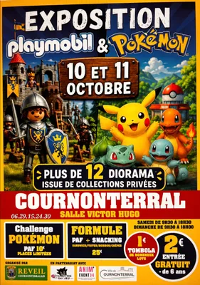 Exposition playmobils et pokémons