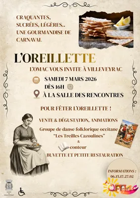 Fête de l'oreillette 2026