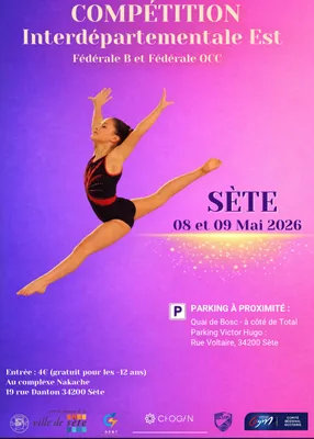 Compétition interdépartementale Gymnastique 