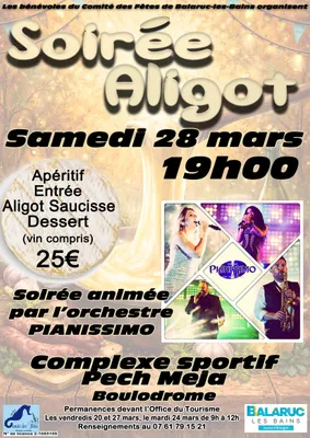 Soirée aligot à Balaruc