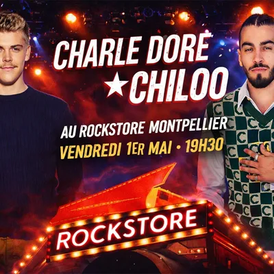  Charles Doré / Chiloo au Rockstore de Montpellier