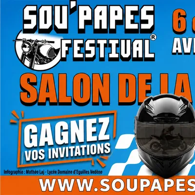 Gagnez vos entrées pour le Sou'papes Festival