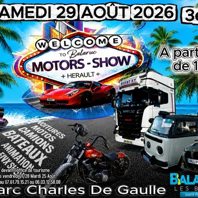 Près de Sète : le Balaruc Motors Show revient pour une 3e édition...