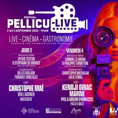 Gagnez vos invitations pour Pellicu-live 2026