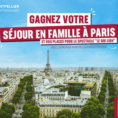 Gagnez votre voyage à Paris en famille pour aller voir le Roi Lion