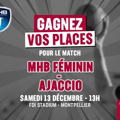 MHB féminin - Ajaccio au FDI stadium