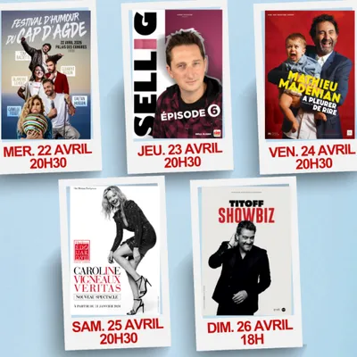 Titoff, Sellig, Mathieu Madenian... 5 jours de rire pour le...