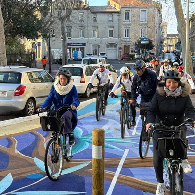 À Narbonne, le vélo se fait coloré