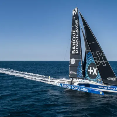 Gard : le Maxi Banque Populaire XI s'installe à Port Camargue
