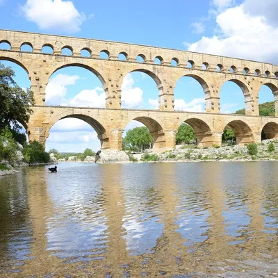 Pont du Gard : une expo et un mapping vidéo pour mettre la...