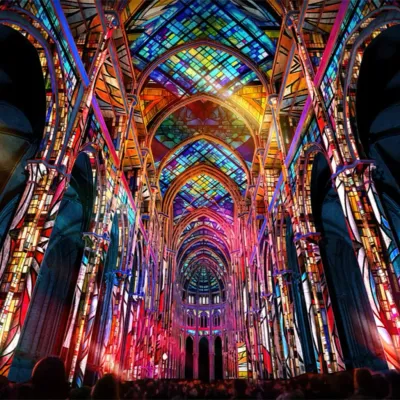 Le spectacle immersif de la cathédrale de Lille prolongé jusqu’au 2...