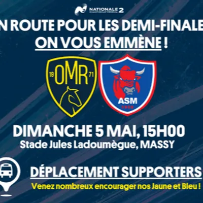 Bus gratuit pour aller supporter l'OMR 