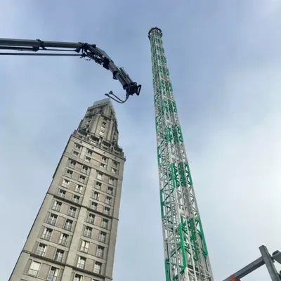 Gros couac pour la tour panoramique du marché de Noël d'Amiens