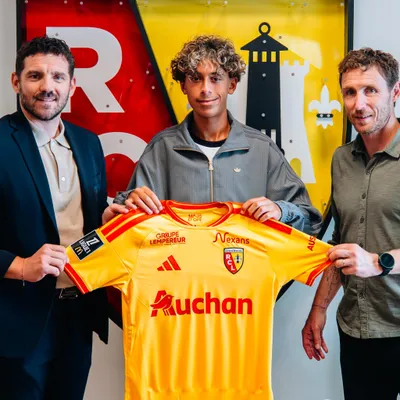 16 ans...et déjà au RC Lens ! 