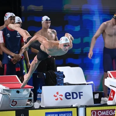 Un Amiénois médaillé d'argent à l'Euro de natation