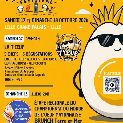 L’Œuforie, le premier festival lillois dédié à l’œuf, arrive ce...