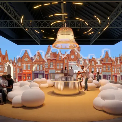 Les 1ères images de la Cité de la Bière à Bailleul