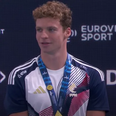 Léon Marchand doublement sacré champion d'Europe !