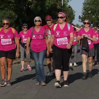 Retour de la marche solidaire à La Couture pour Octobre Rose