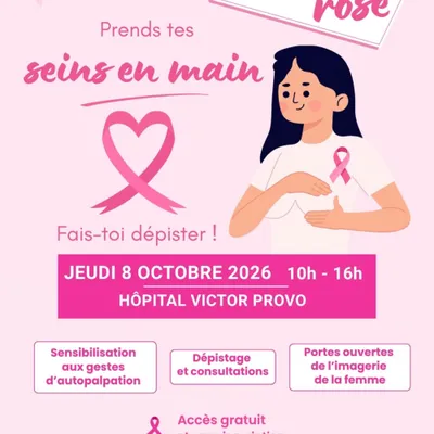Roubaix se mobilise tout le mois pour Octobre Rose