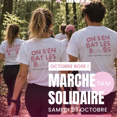 Une marche solidaire pour Octobre rose au départ de Lambersart