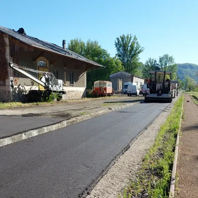 Les travaux se terminent sur la voie verte Cajarc-Larroque-Toirac