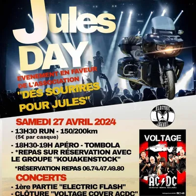 Les Motards du Viaduc roulent pour Jules