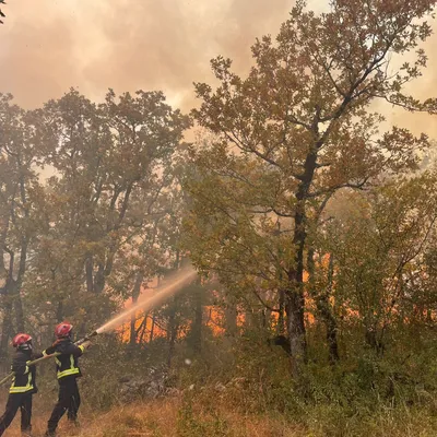 Incendie à Caylus : 50 pompiers mobilisés face aux flammes