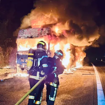 A20 : un poids lourd en feu près de Sadroc
