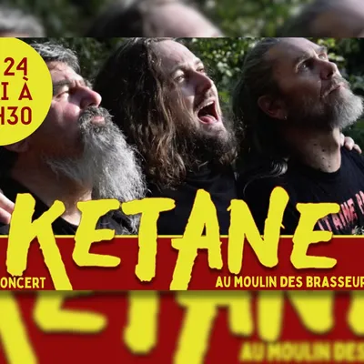 Gatuzières (48) : Concert de Ketane au Moulin des Brasseurs