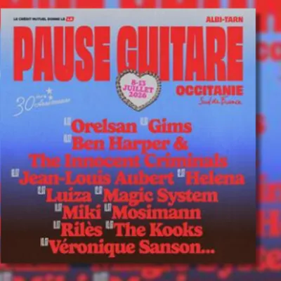 GAGNEZ VOS PLACES POUR PAUSE GUITARE 2026 