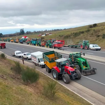 A20 bloquée à Cahors :  l'échangeur 58 est fermé