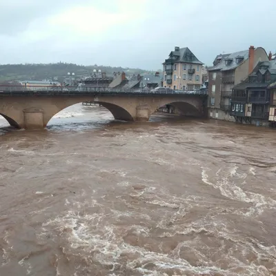 Tempête Nils : de nombreuses routes coupées en Aveyron