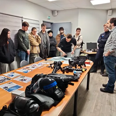 Le commissariat de Mende a ouvert ses portes aux jeunes 