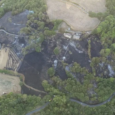 Deux incendies en cours en Aveyron, 12 personnes évacuées