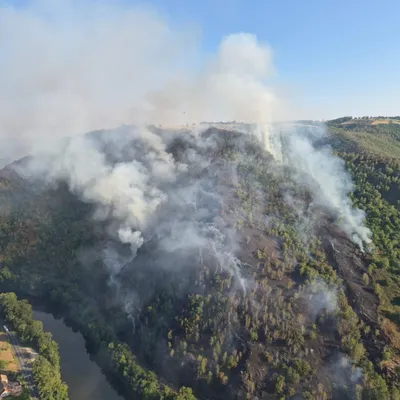 Le feu de Livinhac-le-Haut en passe d'être fixé
