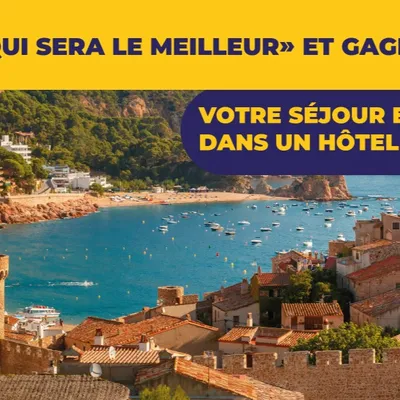 Gagnez votre séjour en Espagne dans un hôtel 4 étoiles
