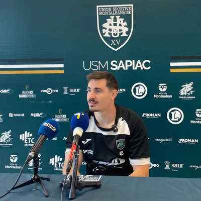 Lucas Dessaigne (USM) avant Béziers : « C’est bien d’être craint,...