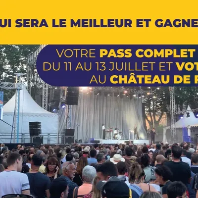 Gagnez votre pass complet pour 2 personnes pour "F'Estivada" à Rodez